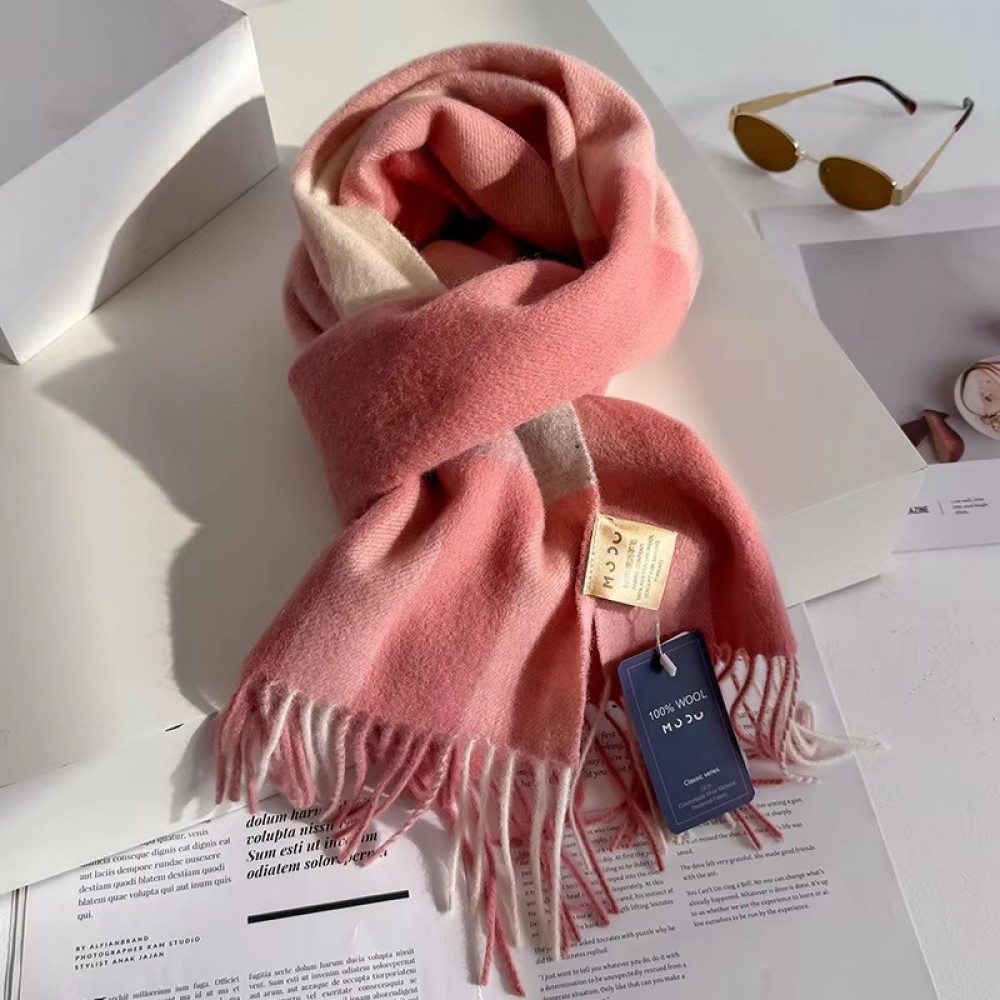 Women’s Winter Plaid Cashmere Feel Scarf Women’s Winter Plaid Cashmere Feel Scarf