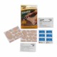 AMK Moleskin Pre-Cut Blister Pads – Complete Kit Contents Display Contents of AMK Moleskin Pre-Cut Blister Dressings