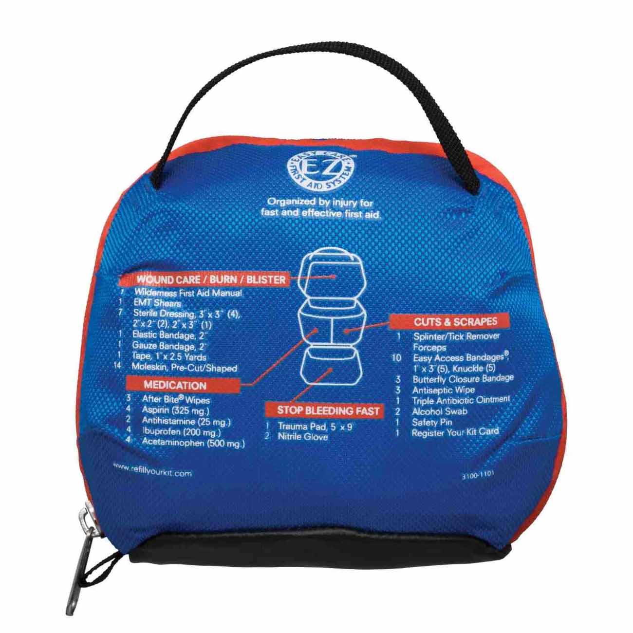 AMK Mountain Hiker First Aid Kit – Front View AMK Mountain Hiker First Aid Kit NZ – Compact Medical Kit for Weekend Hikes