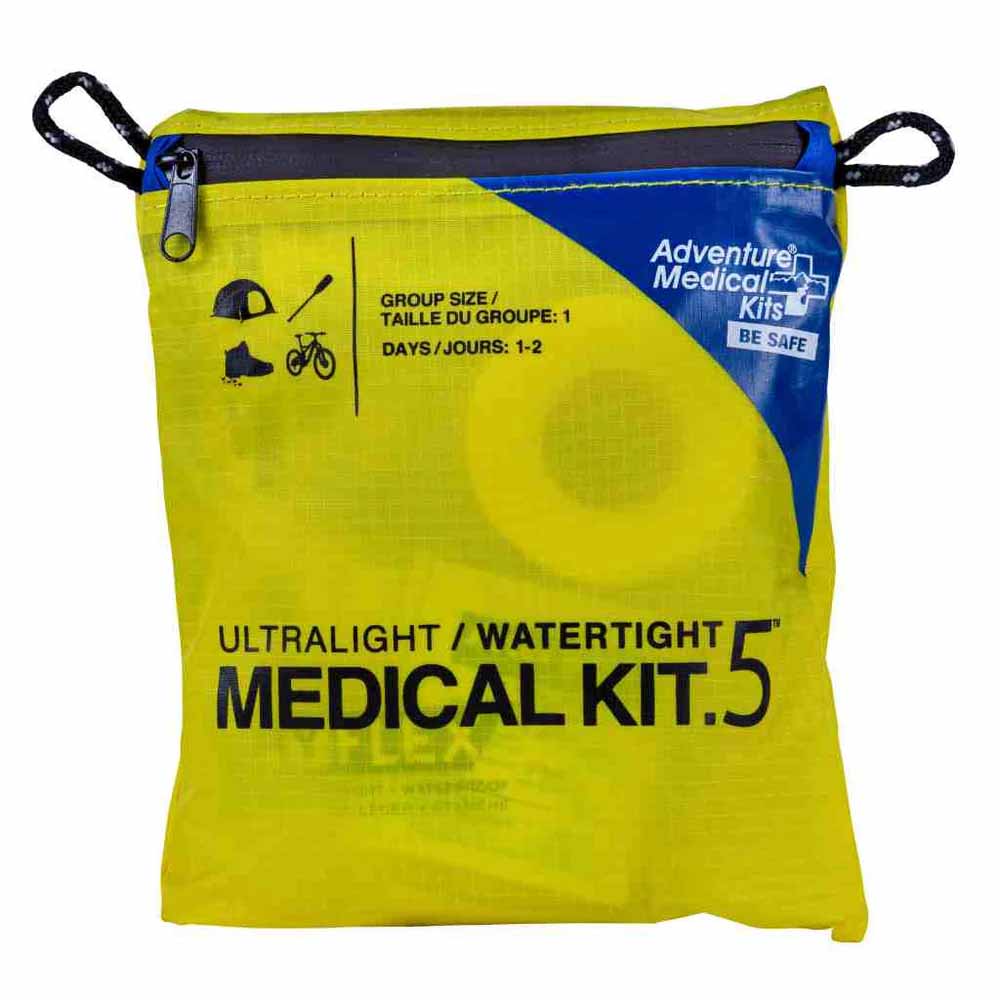 AMK Ultralight/Watertight .5 First Aid Kit – Front Packaging View AMK Ultralight Watertight .5 First Aid Kit NZ – Lightweight Waterproof Medical Kit