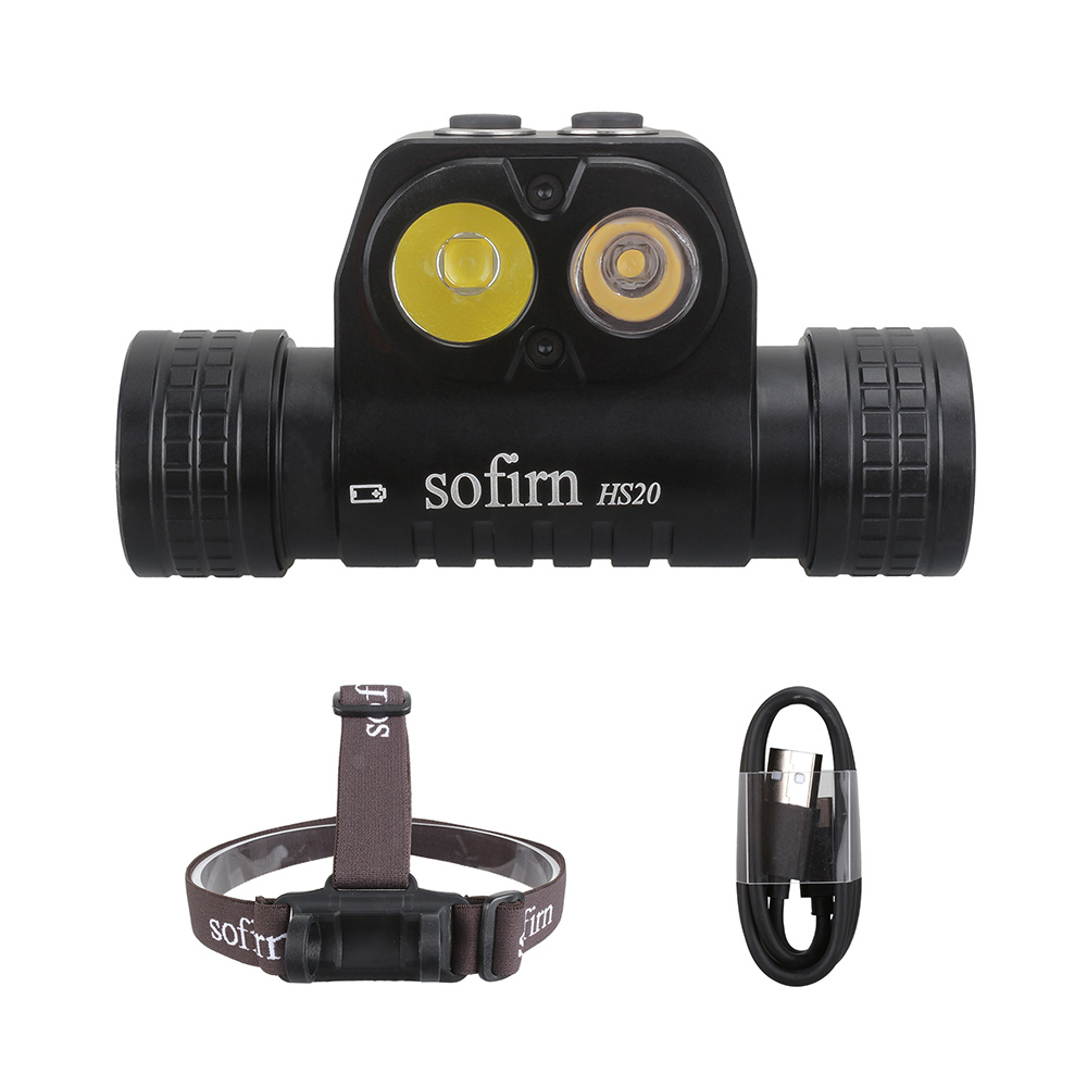 Sofirn HS20 Dual-Emitter Headlamp for Camping and Outdoor Activities