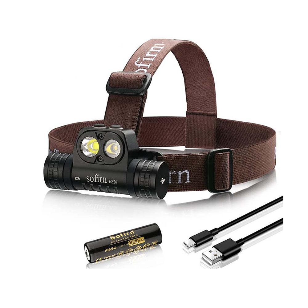 Sofirn HS20 Dual-Emitter Headlamp for Camping and Outdoor Activities
