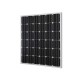 Victron 12V 20W Monocrystalline Solar Panel – Angled View Angled view of Victron 12V 20W monocrystalline solar panel showing black solar cells and white frame