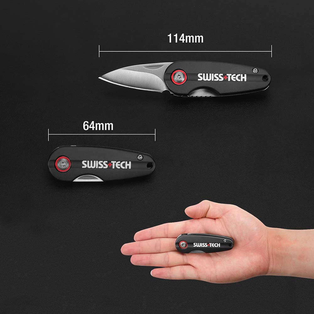 Swiss Tech Multifunction Mini Folding Knife