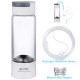 ALTHY Hydrogen Rich Water Generator Bottle with advanced SPE+PEM technology, 1800mAh battery, and food-grade high borosilicate glass