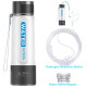 ALTHY Hydrogen Water Generator Bottle with DuPont SPE+PEM technology, USB rechargeable, and high-quality Titanium with Platinum Coating