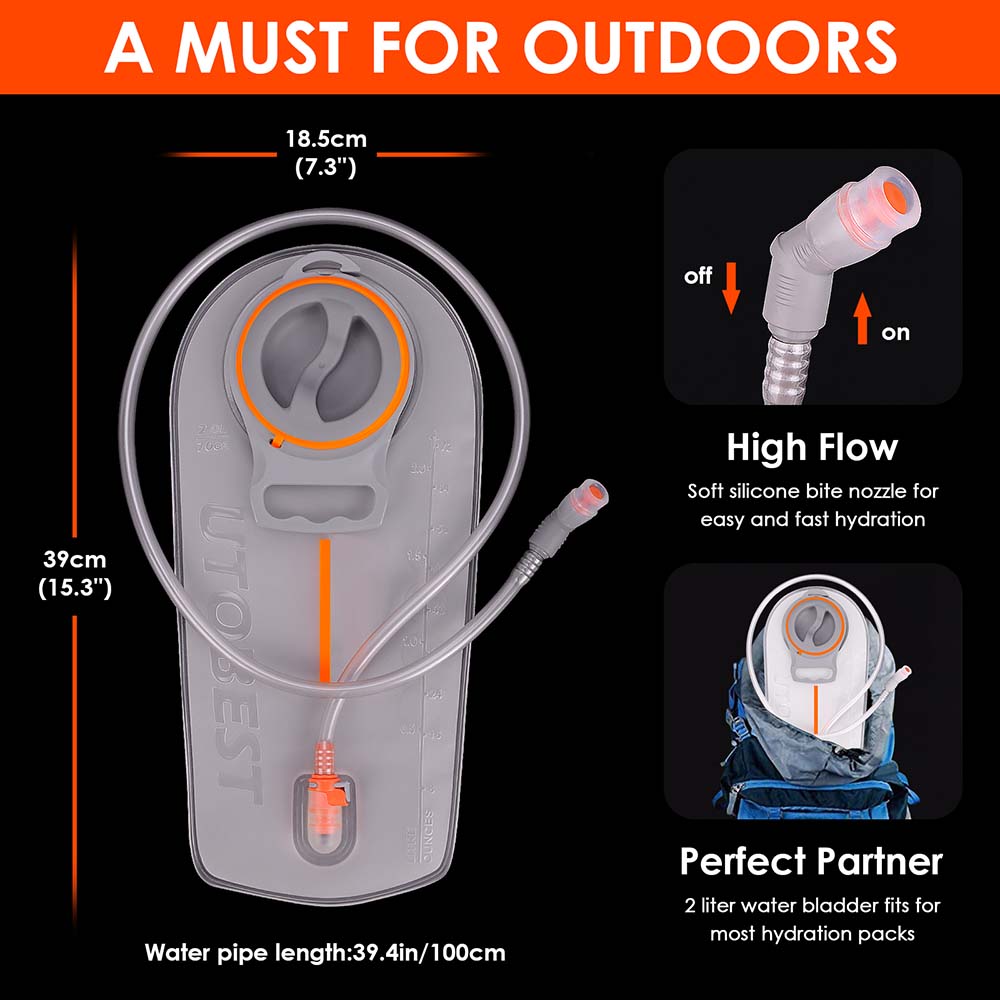 Utobest HydroElite Hydration Bladder 2L