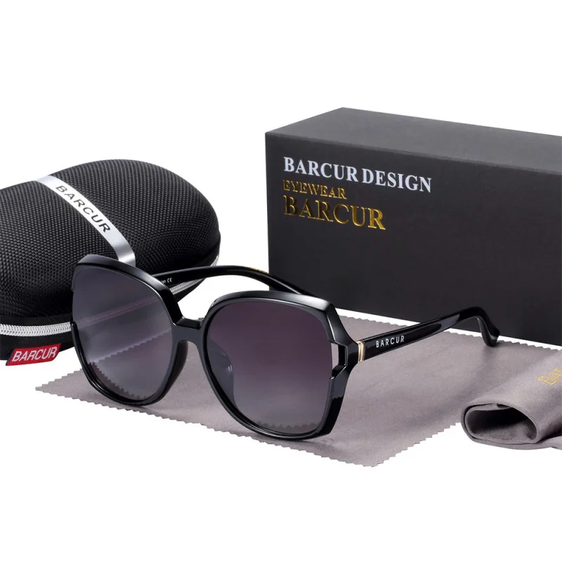 BARCUR Oversized Polarized Sunglasses