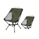 Thous Winds Adult Outdoor Camping Chair in khaki, green & black colors