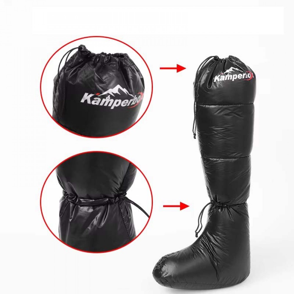 Kamperbox Down Booties – Tall Fit Kamperbox Down Booties – Tall Fit