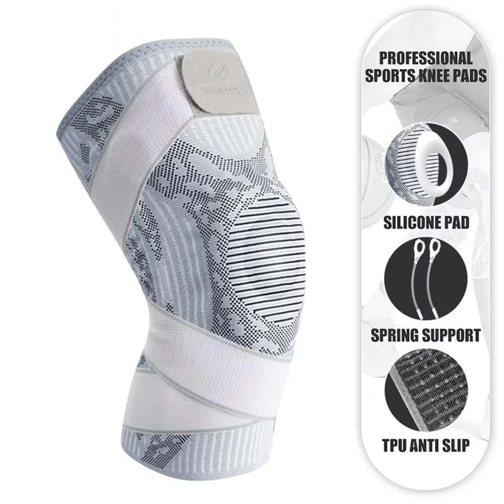 Knee Support Brace – Compression Sleeve for Pain Relief & Injury ...
