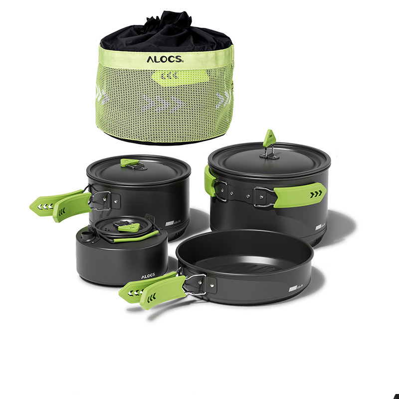 ALOCS Camping Cookware Set With Stove