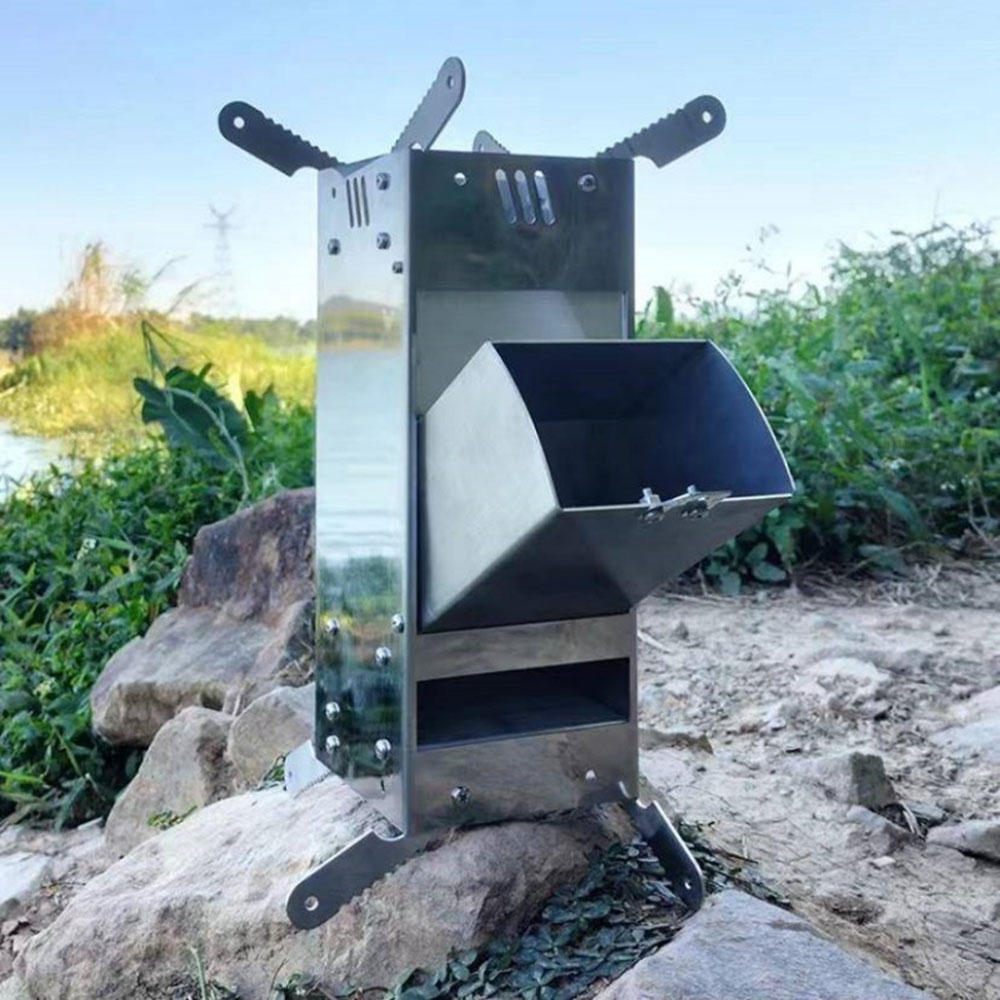 Stainless Steel Rocket Stove