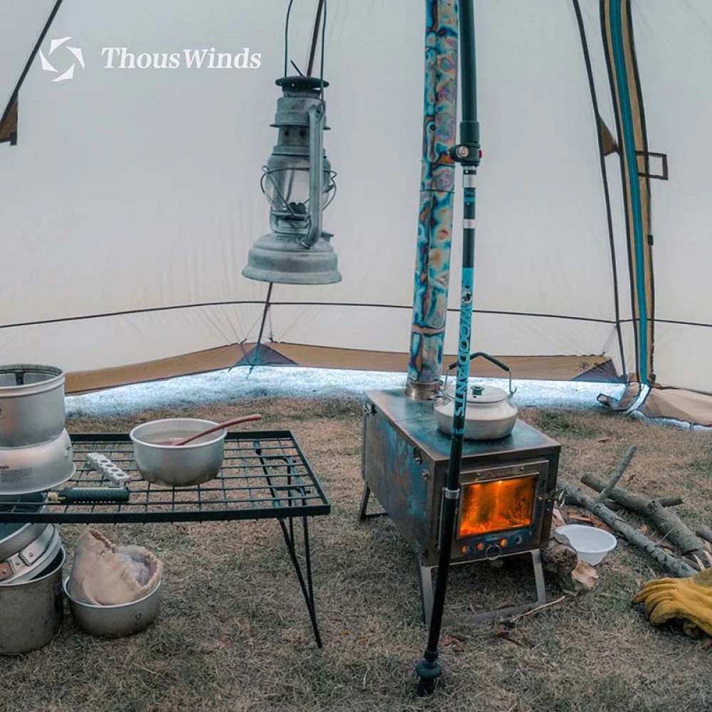 Thous Winds Ultralight Titanium Tent Wood Burning Stove Thous Winds Ultralight Titanium Tent Wood Burning Stove