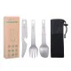 Boundless Voyage Titanium Cutlery Set 3-Pieces Boundless Voyage Titanium Cutlery Set 3-Pieces
