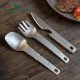 Boundless Voyage Titanium Cutlery Set 3-Pieces Boundless Voyage Titanium Cutlery Set 3-Pieces