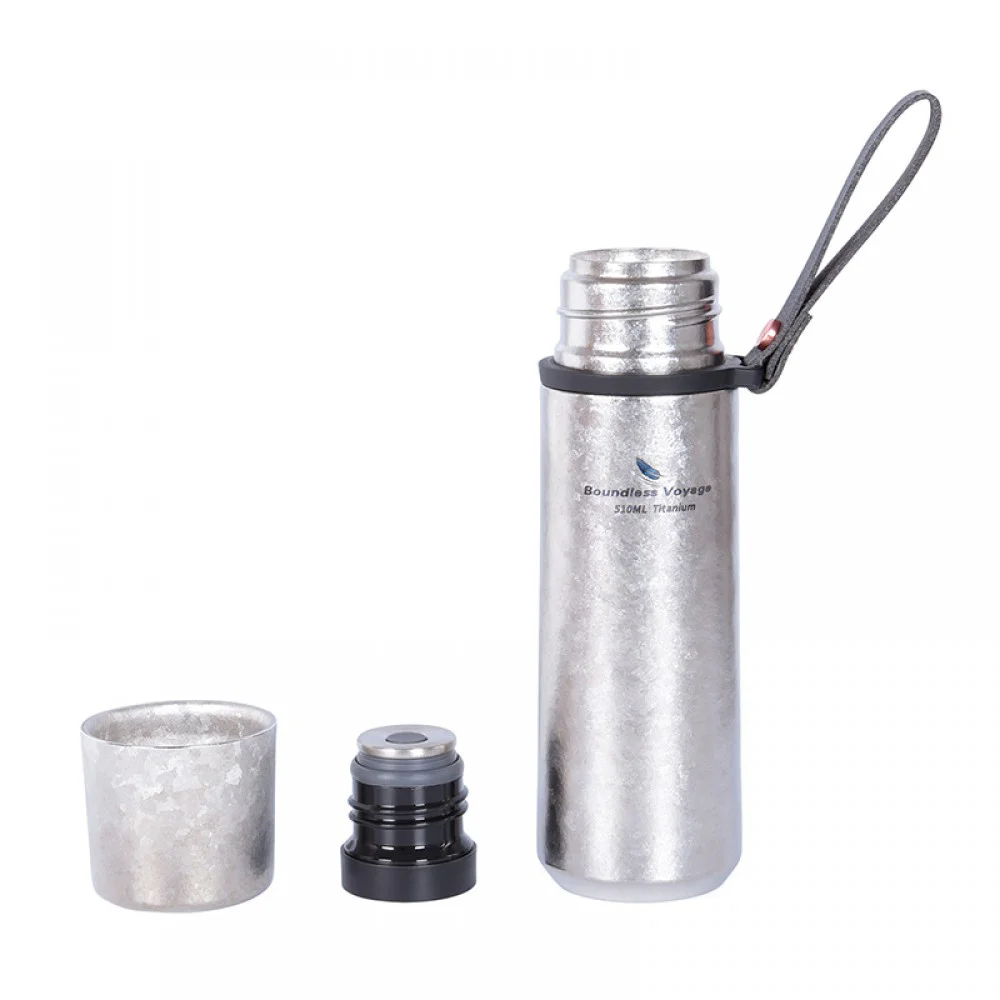 Boundless Voyage Titanium Vacuum Thermos - 510ml Boundless Voyage Titanium Vacuum Thermos - 510ml