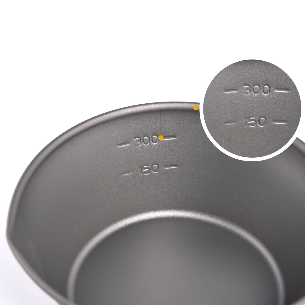 Corrosion-Resistant Titanium Pan Perfect for Outdoor Cooking