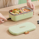 Electric Heated Lunch Box with Stainless Steel Interior and 900ml Capacity