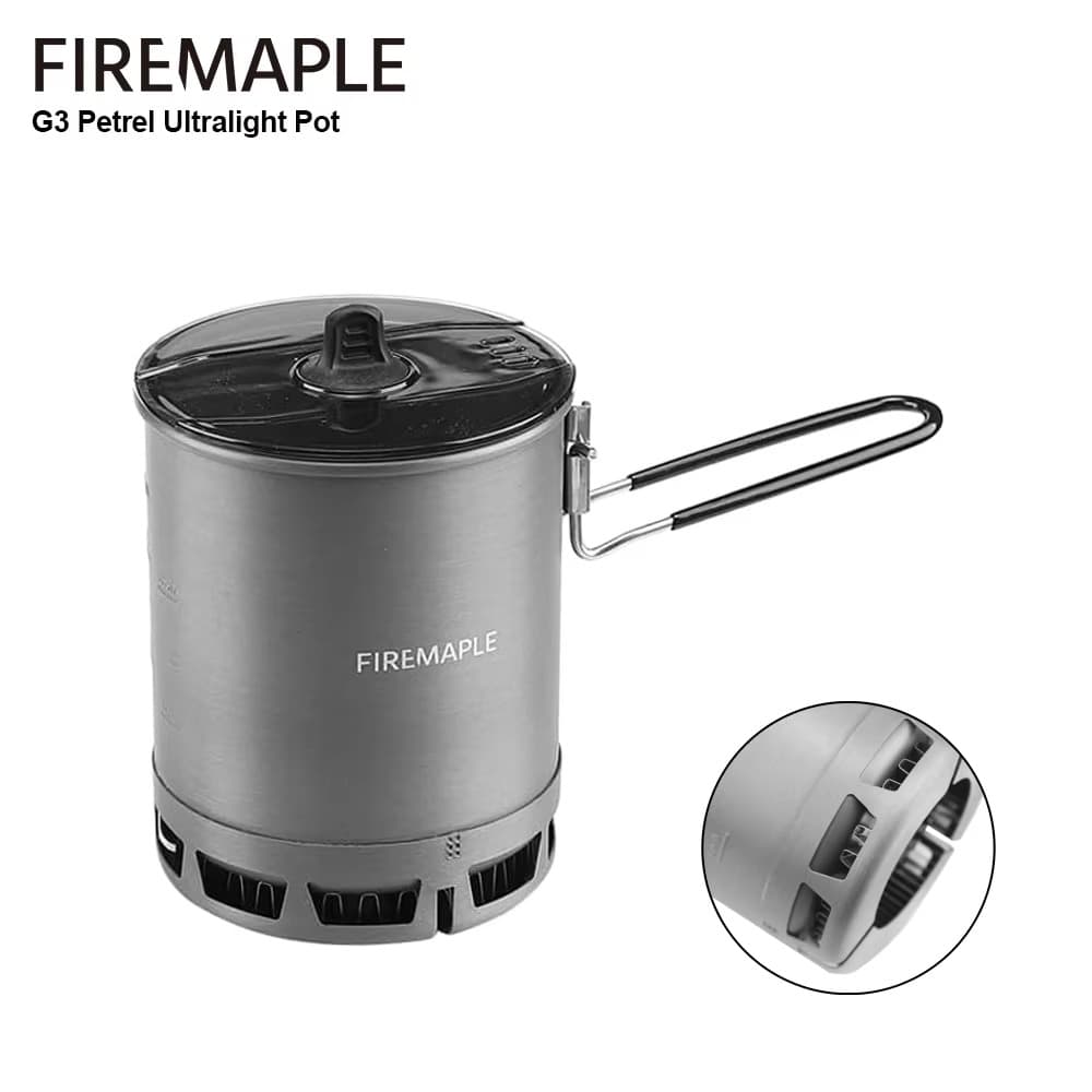 Fire Maple Petrel Ultralight Pot with heat exchanger 600ml