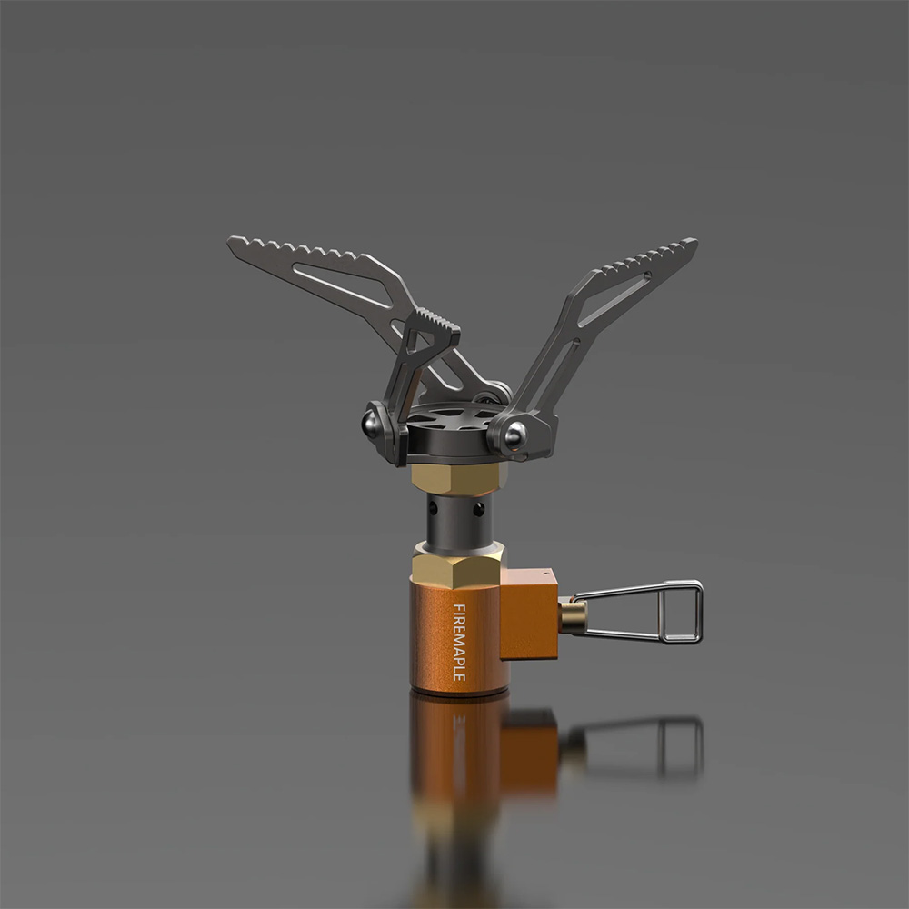 Fire Maple FMS-300T Titanium Gas Stove - Compact, Ultralight, and Powerful Backpacking Stove