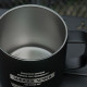 Stainless Steel Insulated Camping Mug With Lid - 350ml