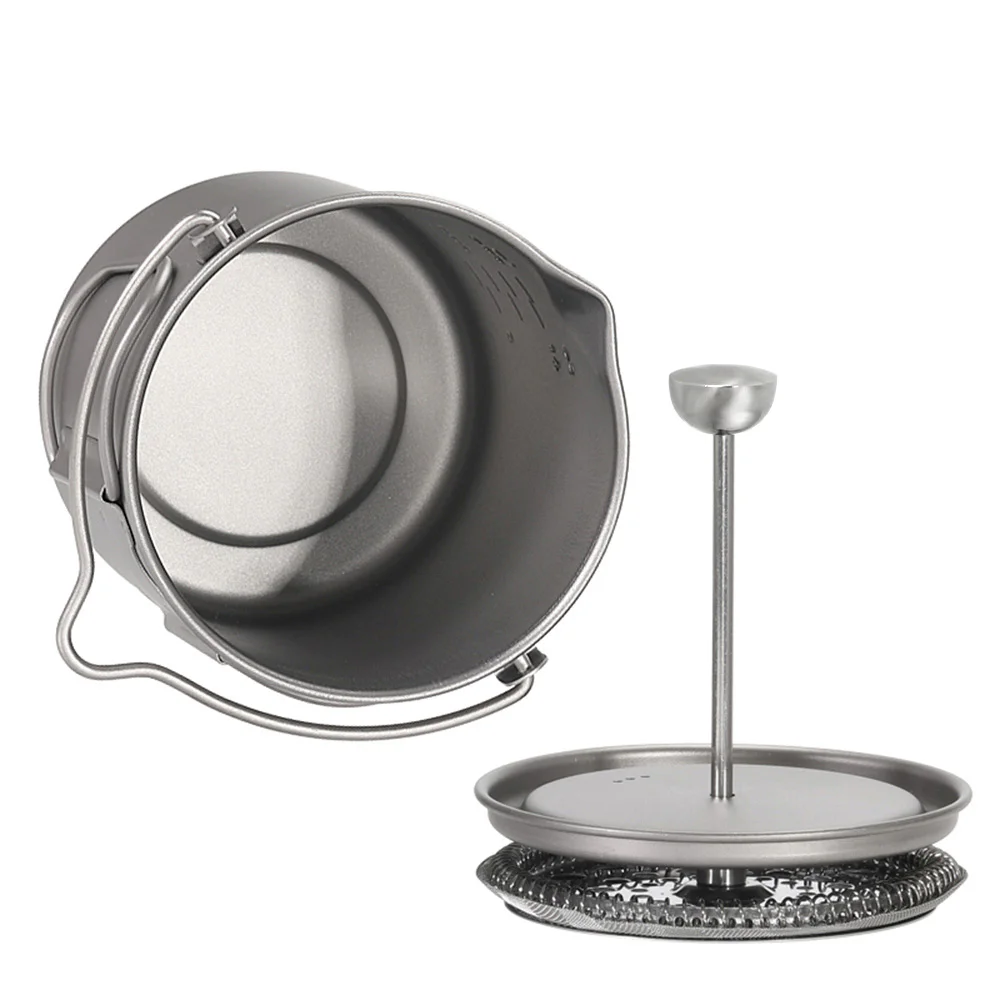 Lixada Titanium French Press Coffee Maker - 750ml Lixada Titanium French Press Coffee Maker - 750ml