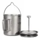 Lixada Titanium French Press Coffee Maker - 750ml Lixada Titanium French Press Coffee Maker - 750ml