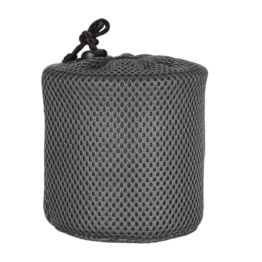 Lixada Titanium Pot with 750ml capacity, measuring marks, secure grip lid, and mesh sack.