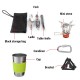 Complete Portable Camping Cookware Set for Outdoor Cooking