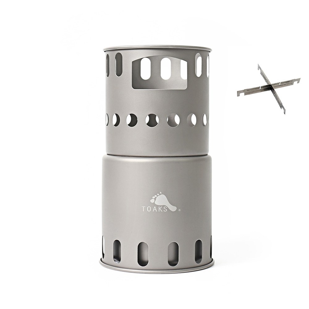 TOAKS Titanium Backpacking Wood Burning Stove
