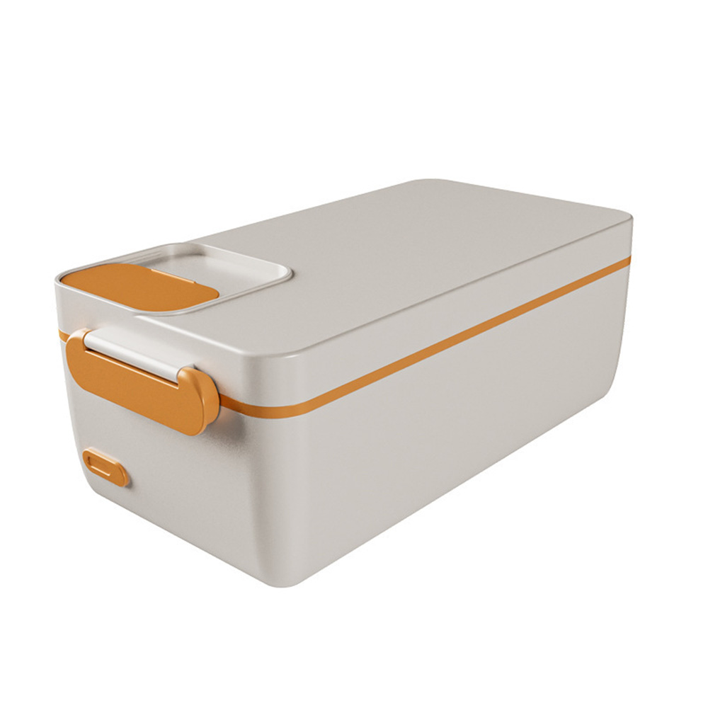 USB Electric Heated Lunch Box with Rechargeable Battery and 1L Capacity