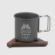 Aluminium Alloy Outdoor Camping Mug - 300ml