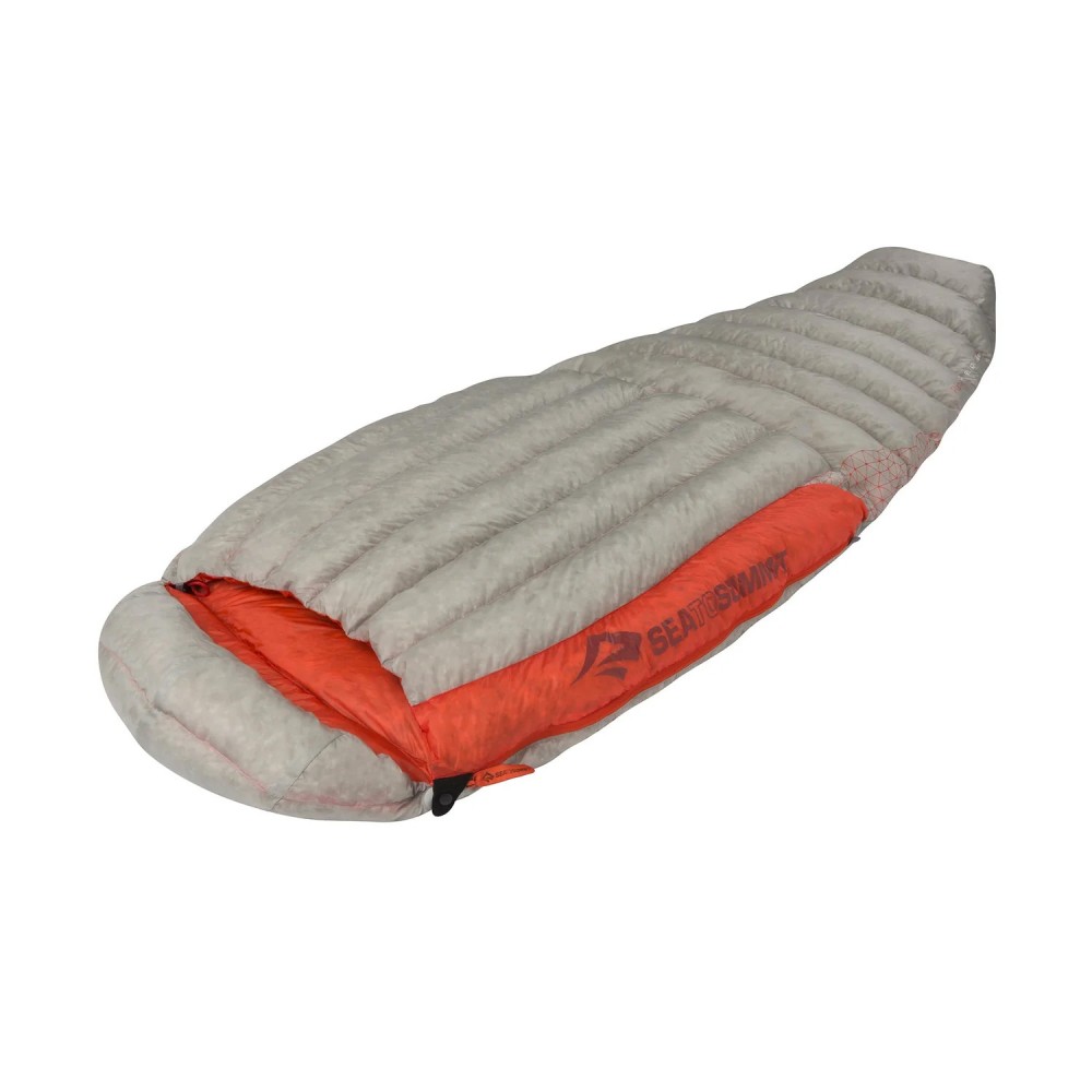 Green Sea To Summit Flame sleeping bag designed specifically for women with ultralight design and RDS 850+ Loft Down insulation.
