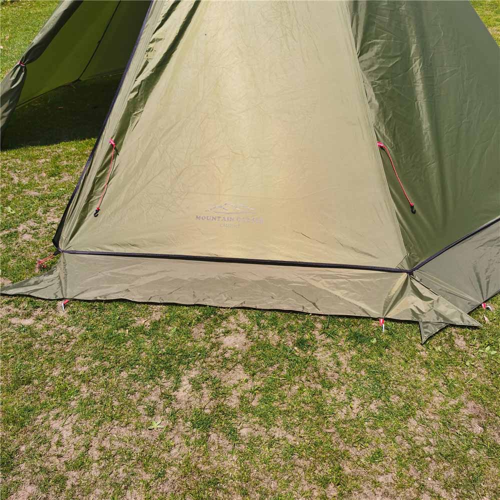 MCETO TX400PRO Teepee Hot Tent for 3-4 Persons with Stove Jack - Waterproof and Lightweight