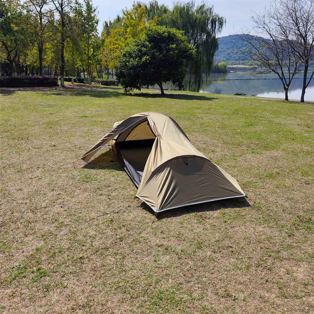 MCETO Ultralight Backpacking Tent for One Person - Stormproof and Mosquito-Proof