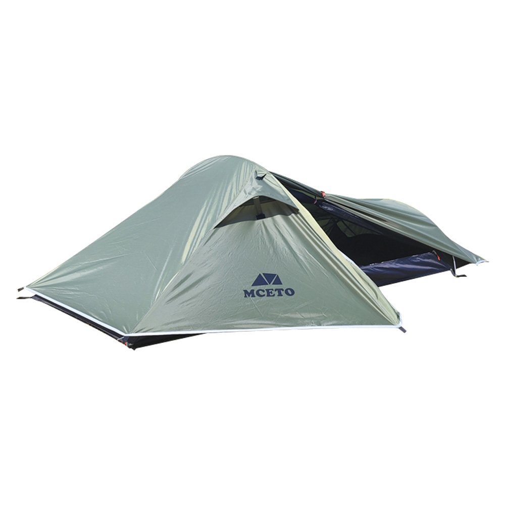 MCETO Ultralight Backpacking Tent for One Person - Stormproof and Mosquito-Proof