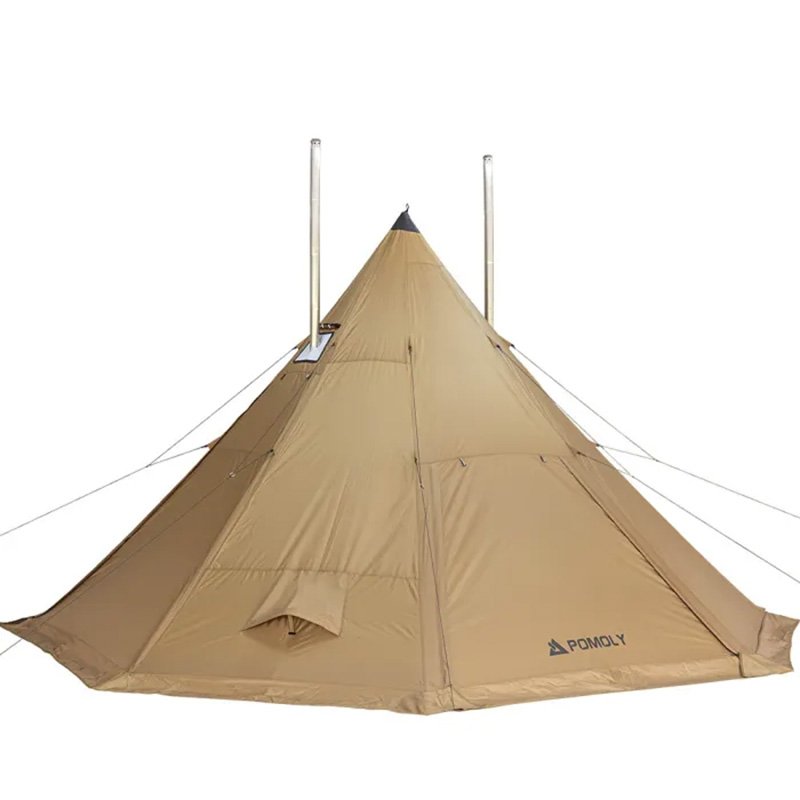 Pomoly Bromance 70 Hot Tent for 4-6 Person with 3 Stove Jacks