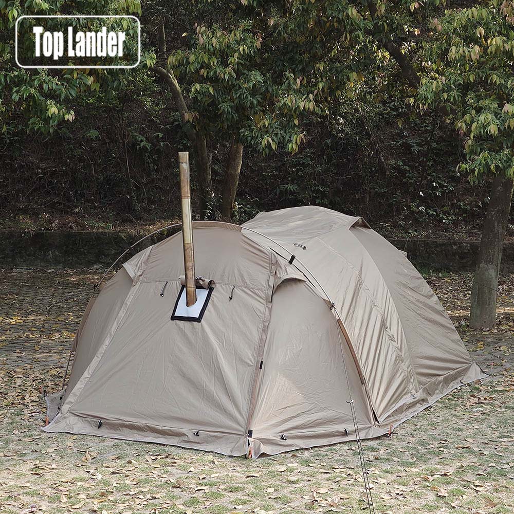 Top Lander 2 Person Hot Tent - Spacious and Durable Camping Solution