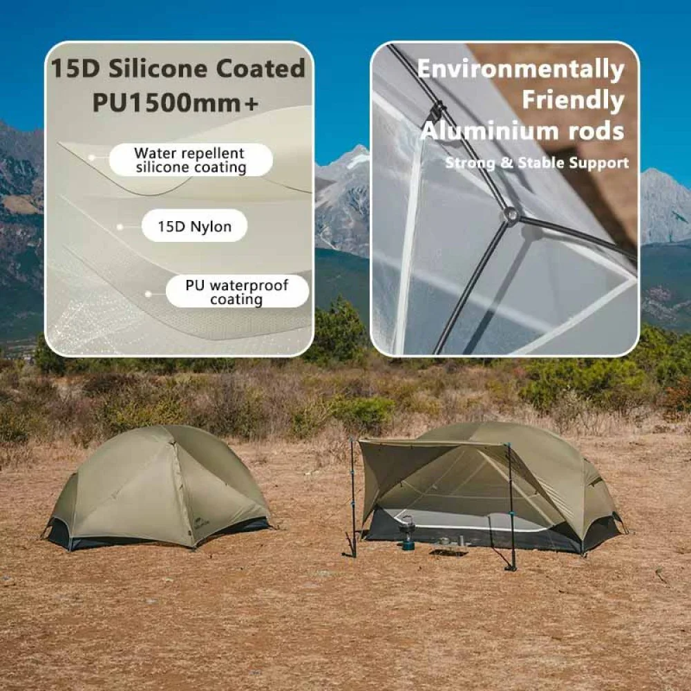 Naturehike® Mongar 1 UL – Ultralight – 1 persoons tent