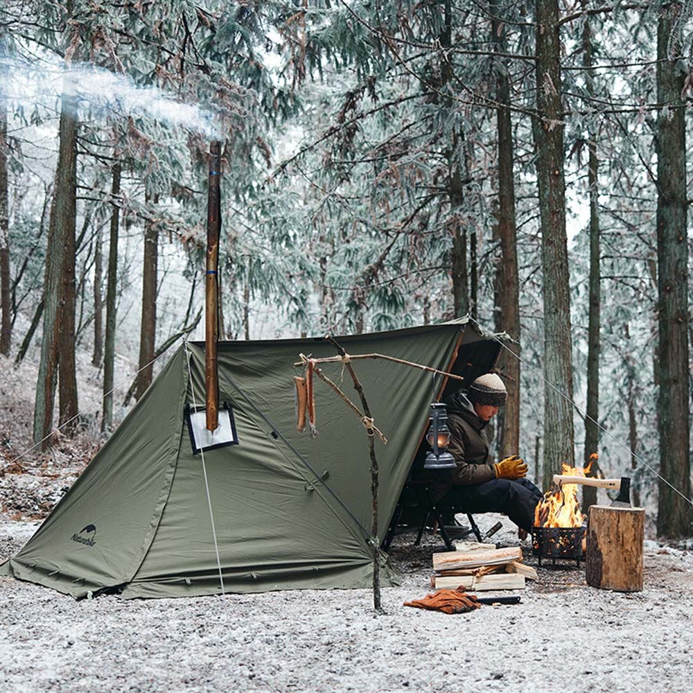 Naturehike Ares Camping Tent with Stove Jack for 1 person