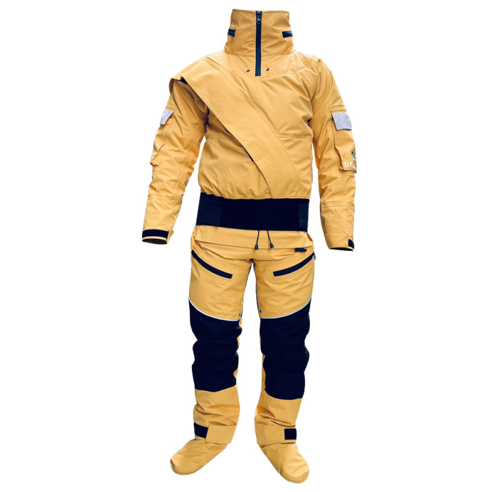 Men's Hooded Kayak Dry Suit - Cold Water Paddling Gear