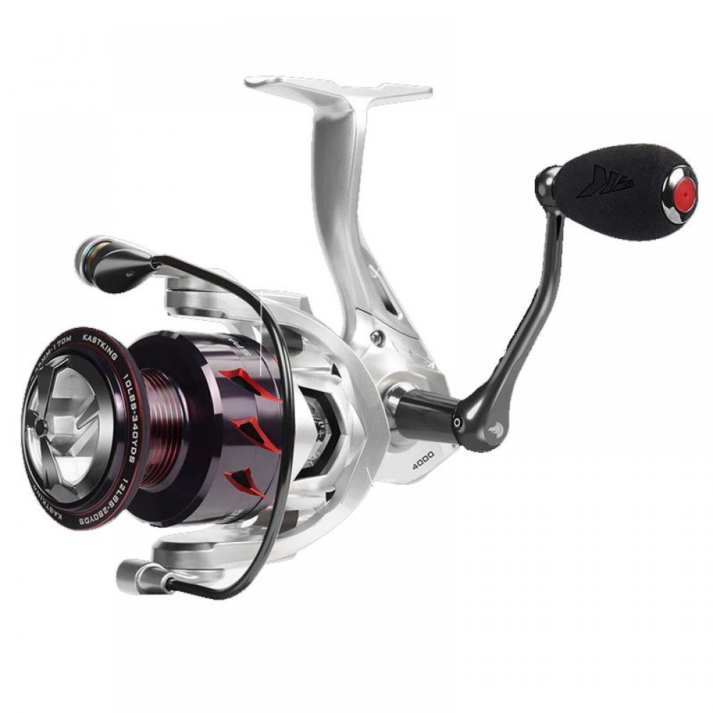 KastKing Spartacus II spinning reel showcasing its gladiator-inspired design and powerful features
