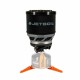 Jetboil MiniMo Compact Stove – Complete Cooking System with Insulated Cup Jetboil MiniMo camping stove featuring insulated cup and tripod base on Jetpower fuel