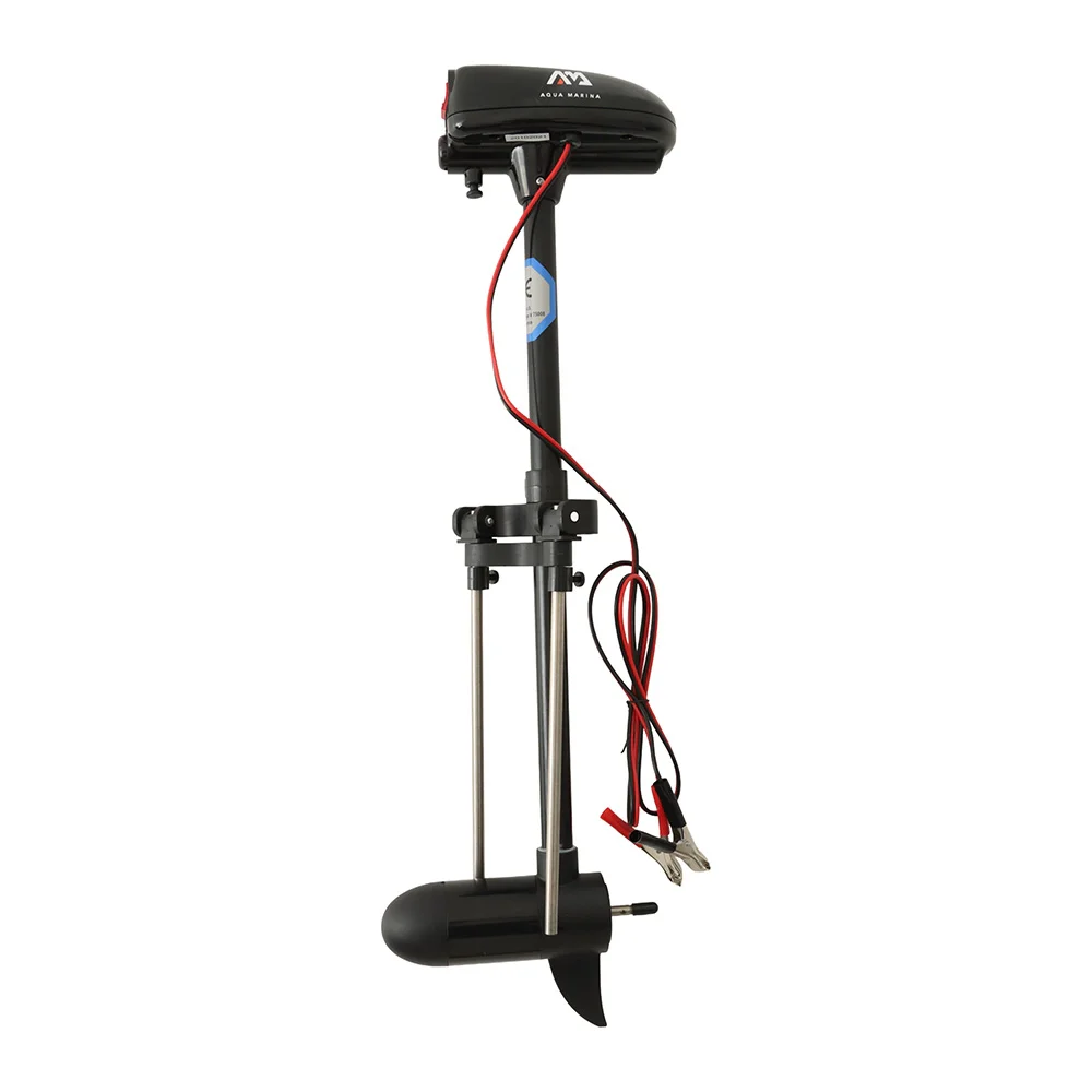 Aqua Marina T-18 electric trolling motor with adjustable shaft and propeller designed for inflatable boats dinghies fishing boats and marine watercraft