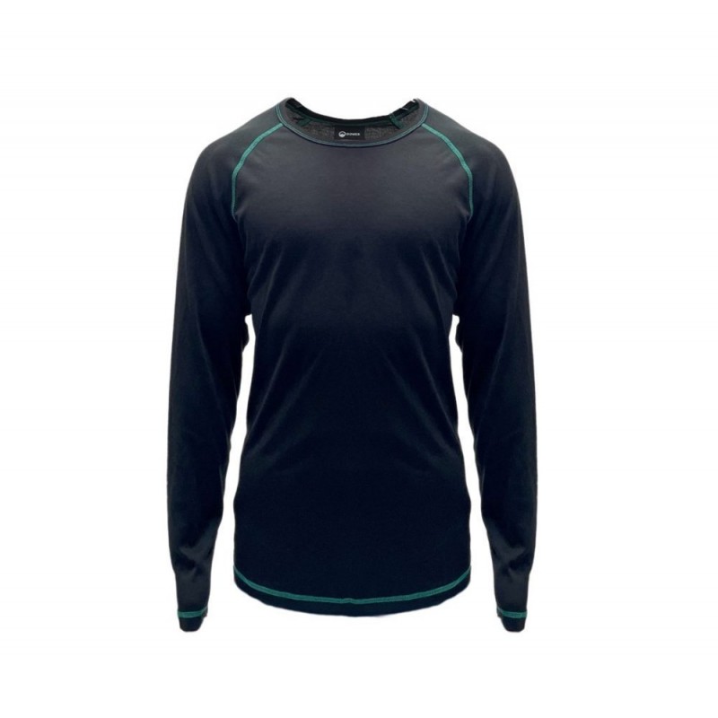 Domex Thermalayer long sleeve thermal top in navy designed for outdoor layering, hiking, camping, skiing and cold weather adventures