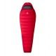 Domex Versalite -6C standard sleeping bag in true red designed for camping, hiking and cold weather outdoor adventures