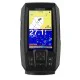 Garmin STRIKER Plus 4 fishfinder with built in GPS track plotter featuring bright color display for fishing boats kayaks and marine navigation