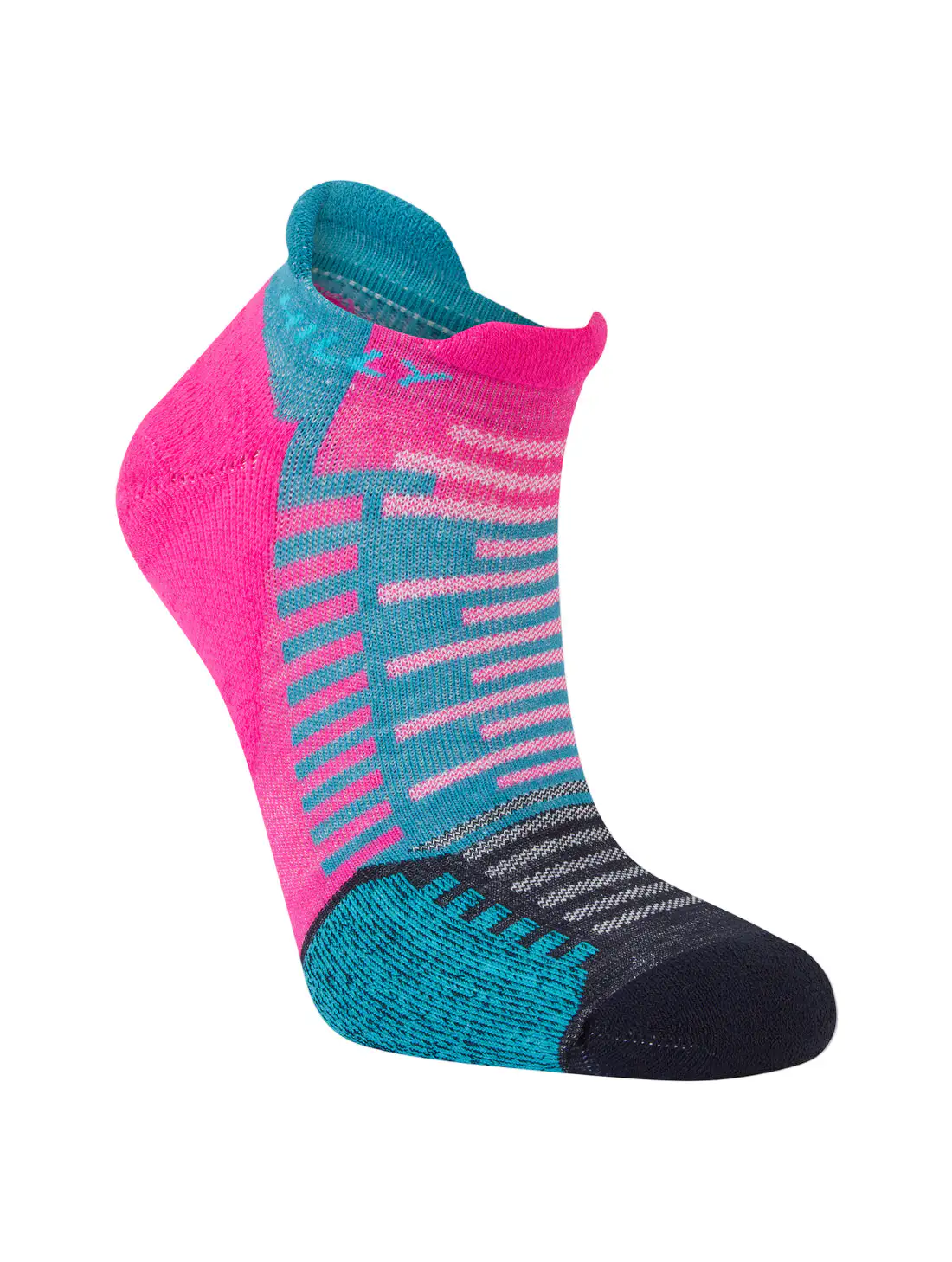 Hilly Active Socklet running socks with minimum cushioning, breathable fabric and lightweight support designed for running, training and active sports performance