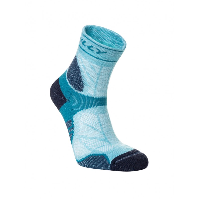 Hilly Trail Anklet running socks with maximum cushioning, breathable mesh panels and moisture-wicking support designed for trail running, hiking and outdoor endurance activities